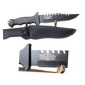 Large fixed blade hunting knife