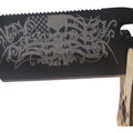 Fixed blade utility knife with Fire starter