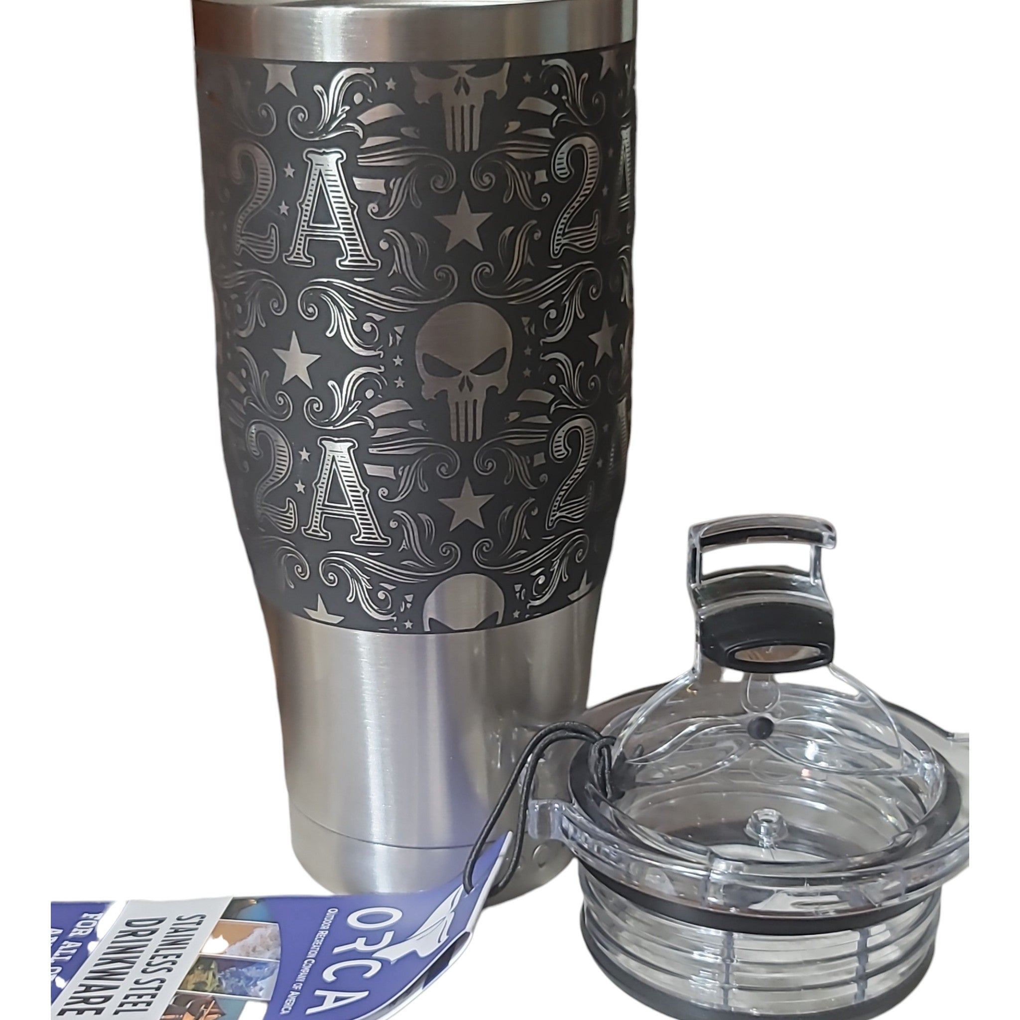 2A engraved tumbler